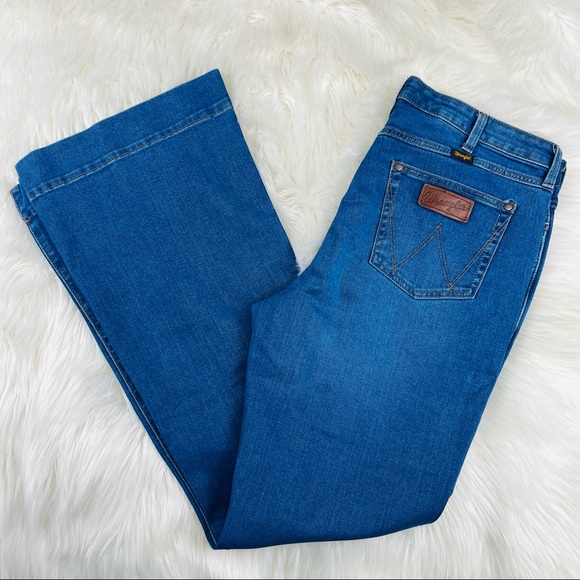 NWOT Wrangler Women's Retro High Rise Trouser Boot Flare Stretch Sz 31x36 - Picture 4 of 15